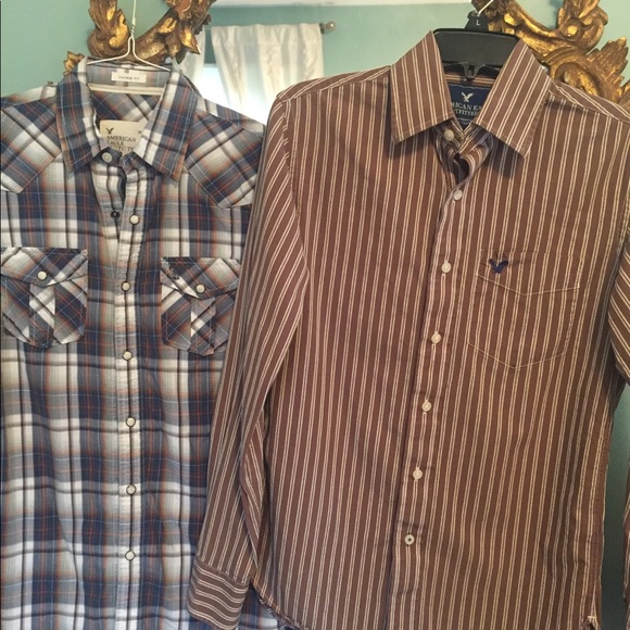 American Eagle Outfitters Other - Bundle American Eagle xs men’s shirts⭐️❤️⭐️❤️